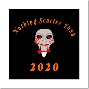 Halloween Nothing Scarier Than 2020, Scary Face Shirt, Funny Shirt, Funny Halloween Quarantine Shirt, Unisex, Scream, Year 2020, Gift Posters and Art